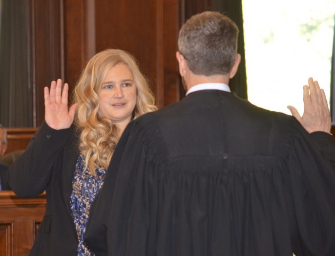 New assistant district attorney sworn in | News, Sports, Jobs - Times ...
